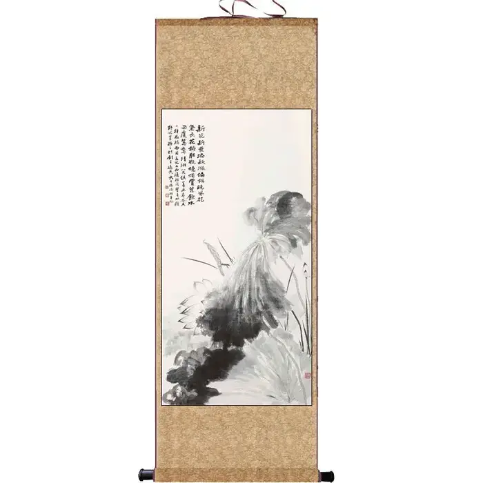 Peinture à l'encre créative élégante pour la décoration intérieure