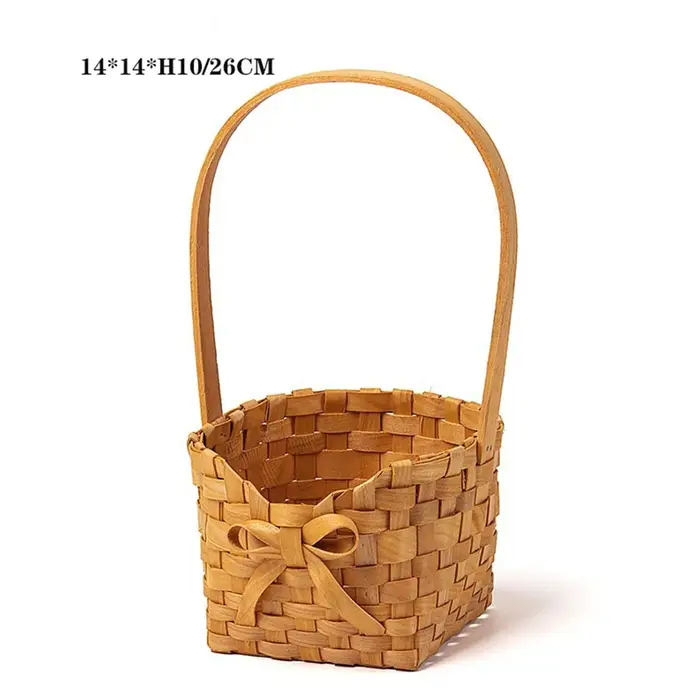 Panier de fleurs fait à la main, tissage à la main, Mini panier de fleurs, boutique de fleurs, Arran