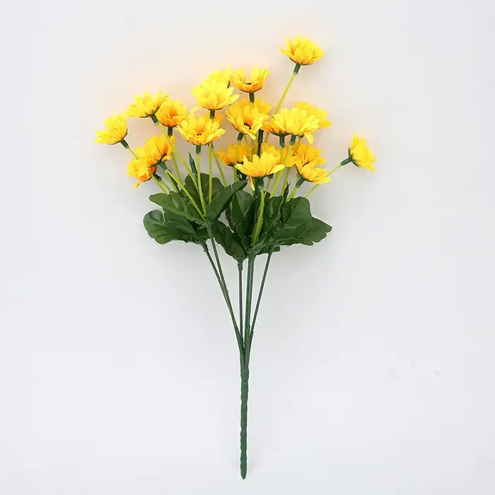 Bouquet de fleurs de tournesol artificielles, fleurs de destruction, accessoires de mariage, décorat