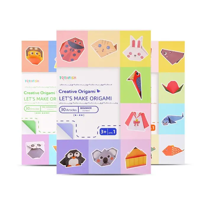 Nouveau kit d'origami, 30 feuilles de papier d'origami