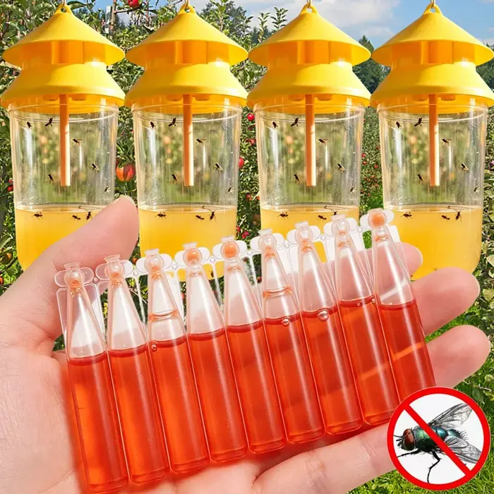 Piège à mouches des fruits suspendu en bouteille
