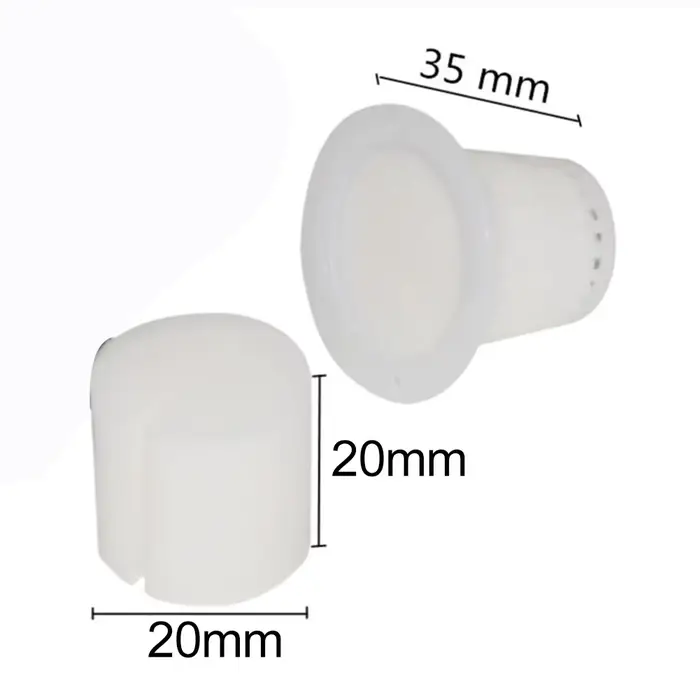 Gobelets en filet pour plantes et 50 cylindres, éponge pour culture hydroponique, orchidées, démarra