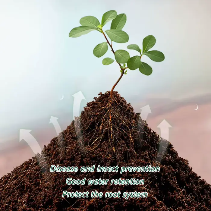 Bloc universel de plantes en fibres organiques