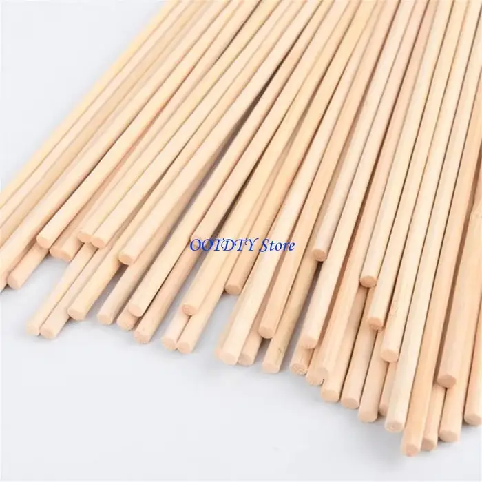 Bâtons bambou 367A, 50 pièces