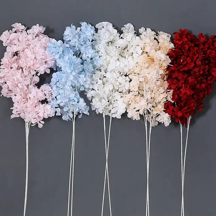 Décoration d'arche de mariage en fleurs artificielles