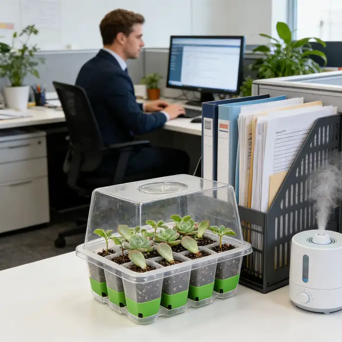 Mini pots pour plantes avec trous de drainage
