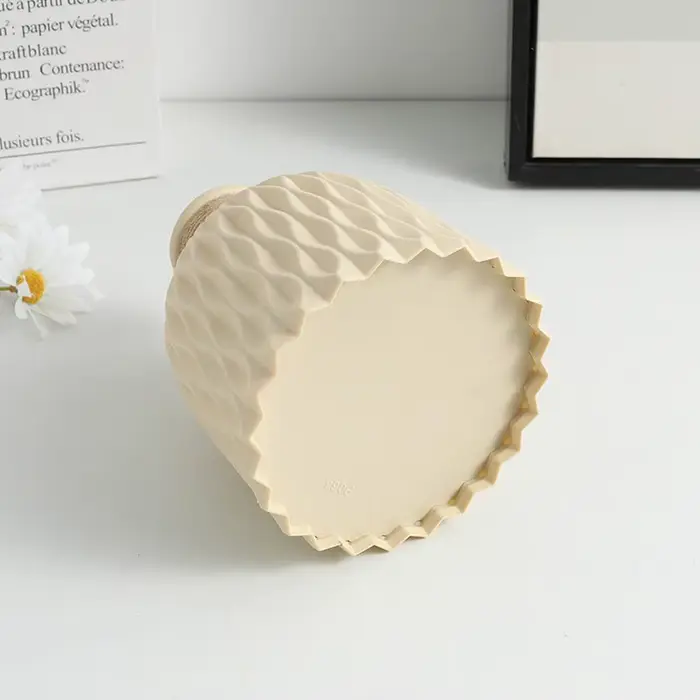 Vase à fleurs en plastique avec UL