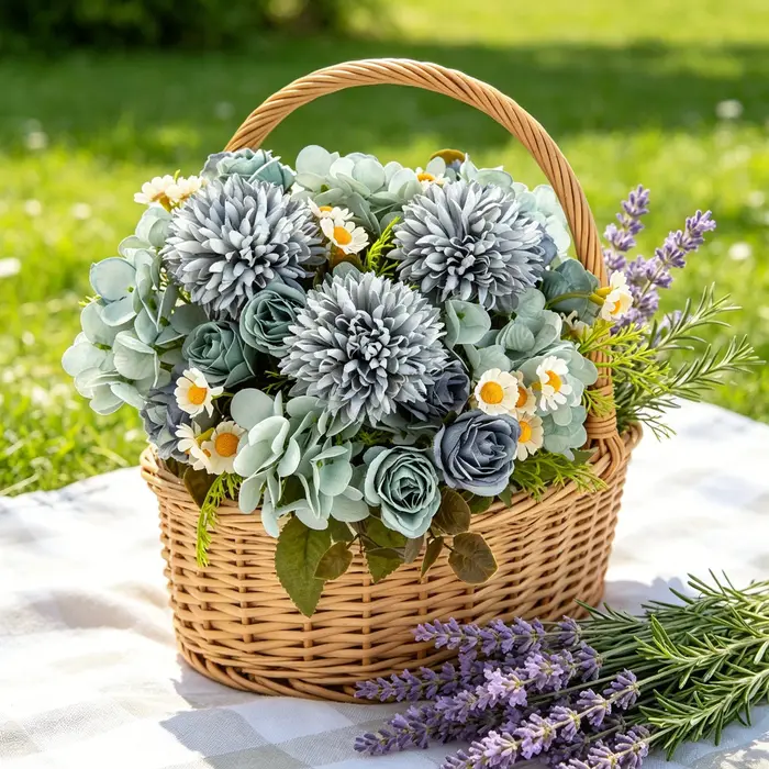 Fleurs artificielles de camomille pour la maison