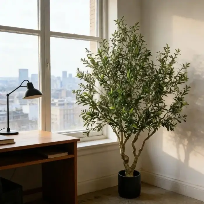 Olive artificielle PE matériel de luxe Style nordique grande plante de Simulation