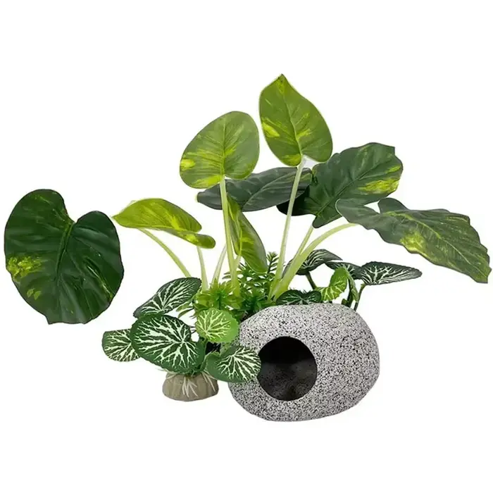 Ornements d'aquarium, plantes artificielles