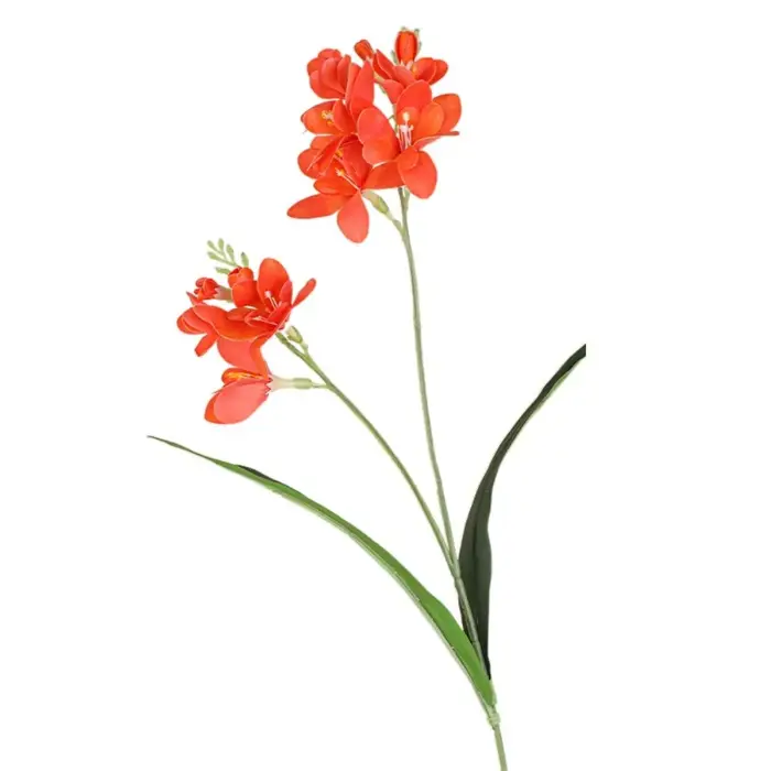 2 Fourchettes de fleurs artificielles de freesia