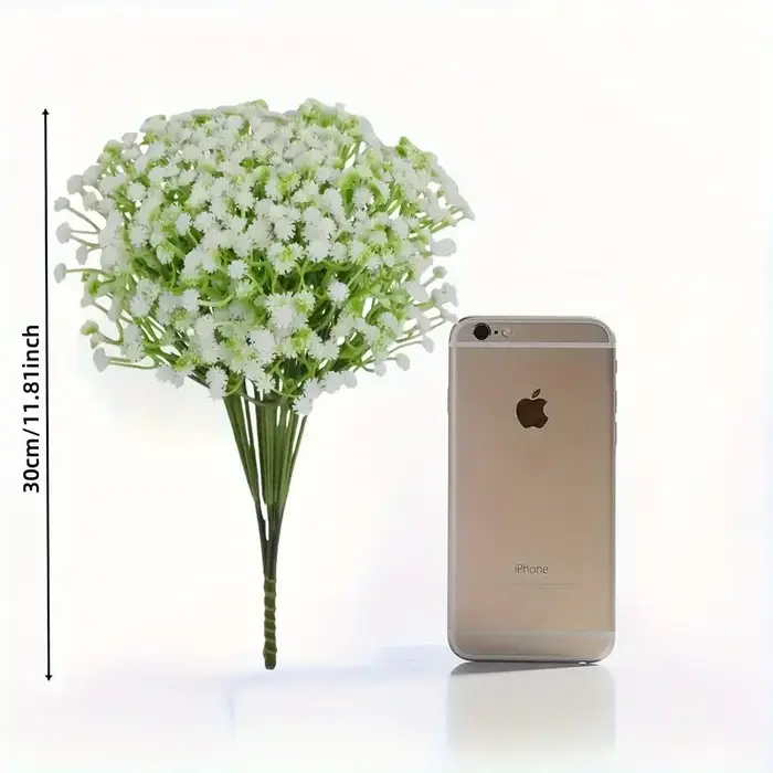 Fleurs artificielles d'haleine de bébé au toucher réel