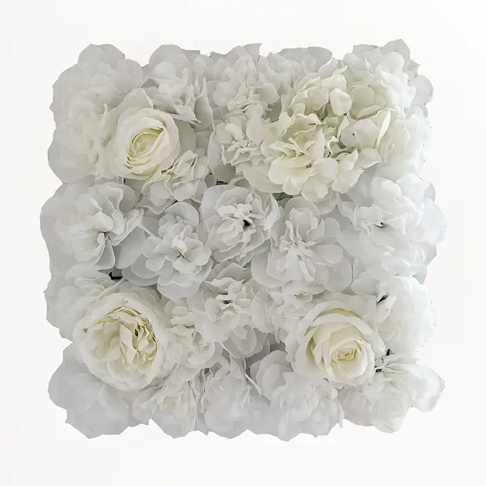 Mur de fleurs artificielles pour décoration de mariage, rangée de roses, arche florale de mariage, t