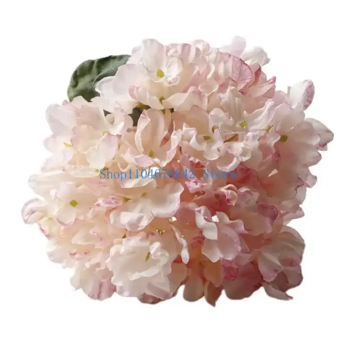 Fleur d'hortensia artificielle 5asd, 13,7 pouces haut, pour Bouquets mariage, centres Table mariage,