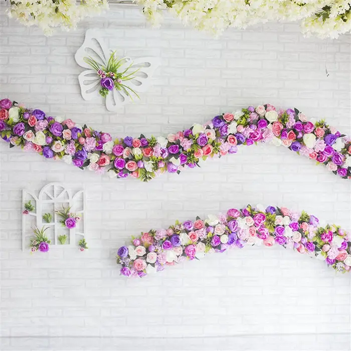 La base de l'arrangement de fleurs