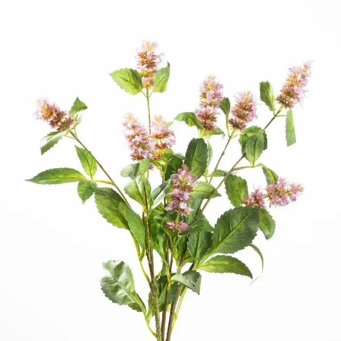 Fleur artificielle de Pogostemon à 3 têtes