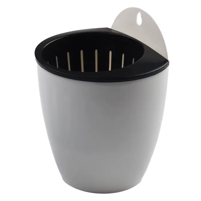 Pot de fleur mural en plastique absorbant l'eau automatique, système de sol ou d'hydroponique à anet
