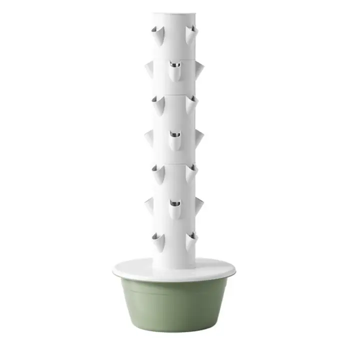 Système de culture hydroponique – Tour aéroponique verticale pour plantes d'intérieur
