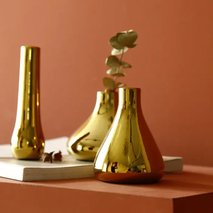 Vase en céramique pour fleur séchée