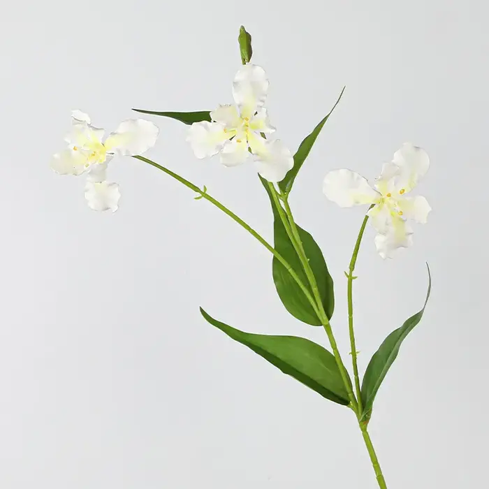 Branche de lys artificielle décorative pour mariage, fausses fleurs en soie, décoration de salle, fl