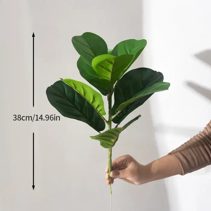 Faux arbre de Ficus artificiel de 38cm