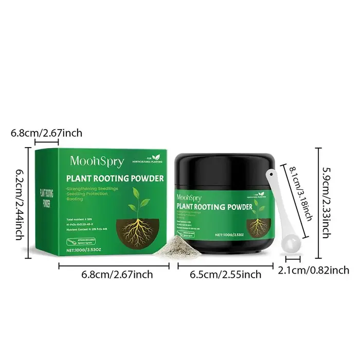 Poudre d'enracinement pour plantes
