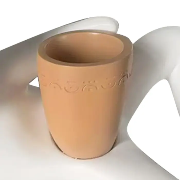 Pot de fleurs en résine Lazy Guy Planter