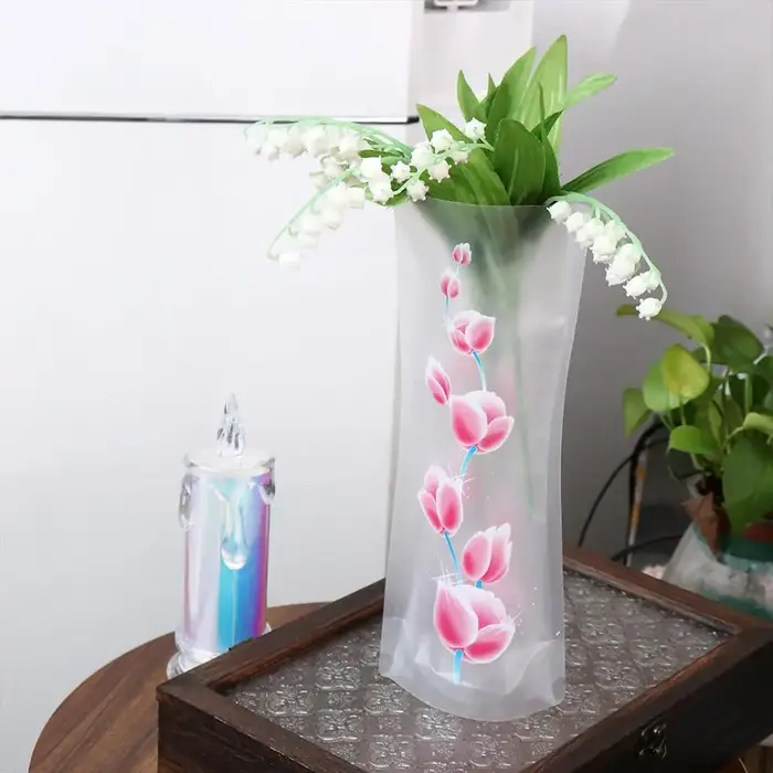 Vase pliant pliable créatif en PVC