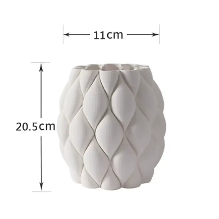 Vases en céramique décor moderne Vase à fleurs bureau fleurs hydroponiques bouteille intérieur fleur