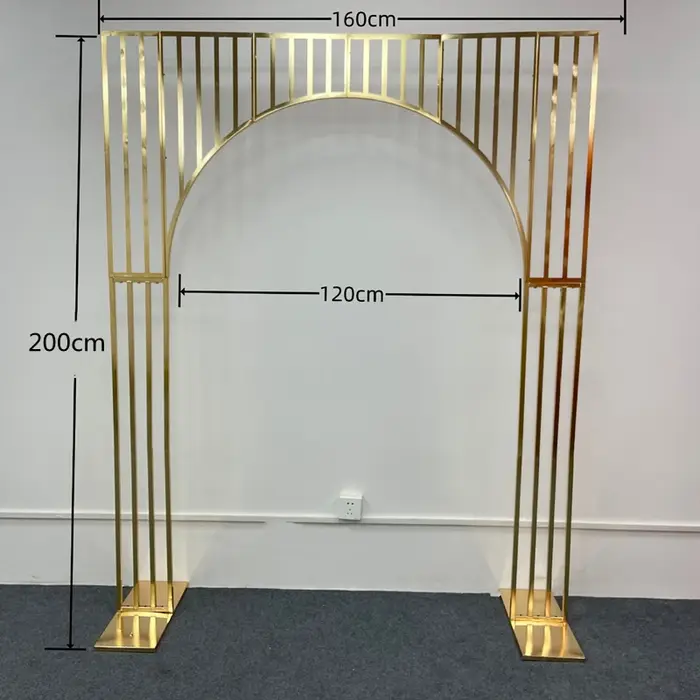 Ensemble d'Arche de Mariage pour Décoration de Fond, Support de Fleurs, pour ixd'Anniversaire, en Pl