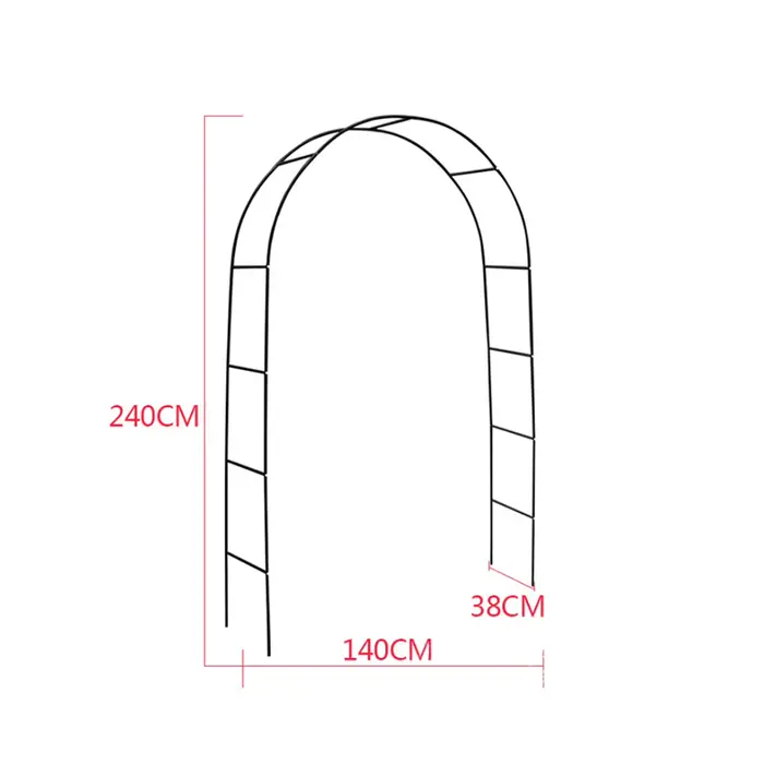 Arches de jardin, supports pour plantes