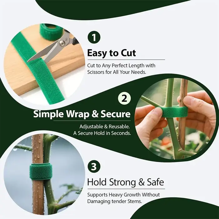 Attaches Réutilisables pour Plantes