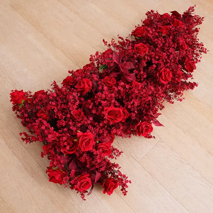 Arrangement de rangées florales Bossom