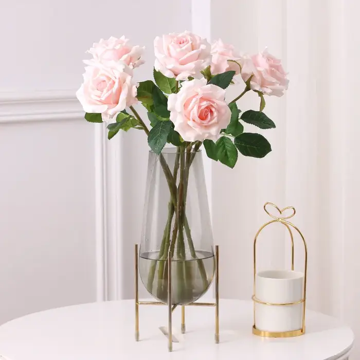Roses artificielles à friser