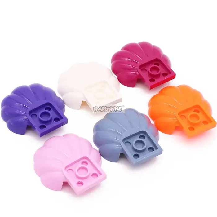Marumine MOC – pièces de fleurs de palourde avec 4 goujons