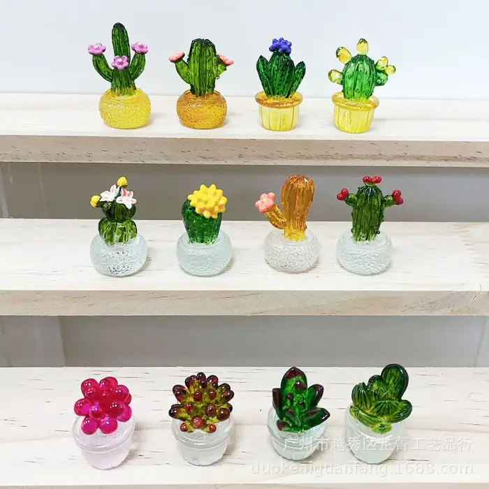 Simulation créative de plante de Cactus
