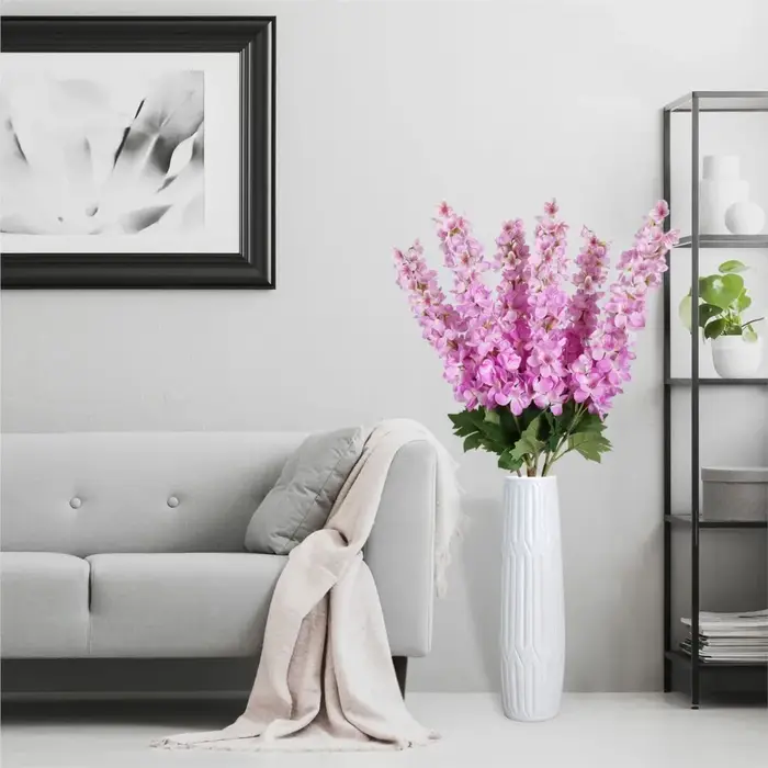 Branche de Fleur violette en jacinthe artificielle