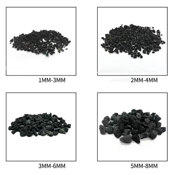 Particules de roche volcanique noire, 500/1000g, culture de fleurs/plantes succulentes, Filtration d
