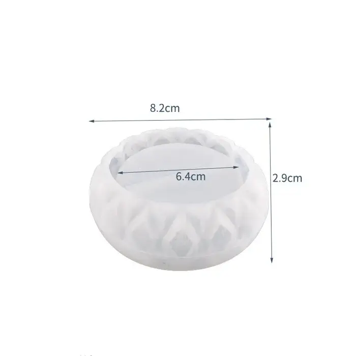 1/5 pièces Moule en silicone DIY pour pot de fleurs en béton