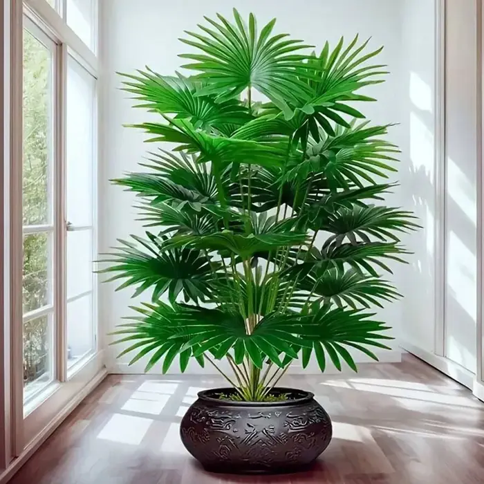 24 feuilles de plantes artificielles de 31.5 pouces