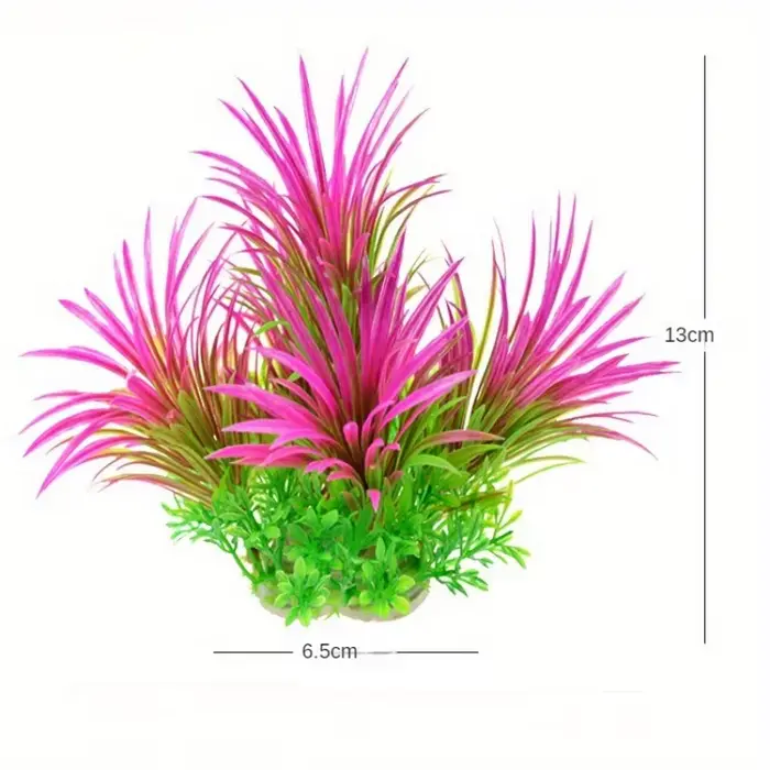 Plantes artificielles de décoration d'aquarium