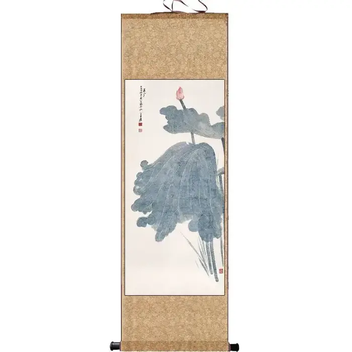 Peinture à l'encre créative élégante pour la décoration intérieure, affiche d'anime célèbre, art de