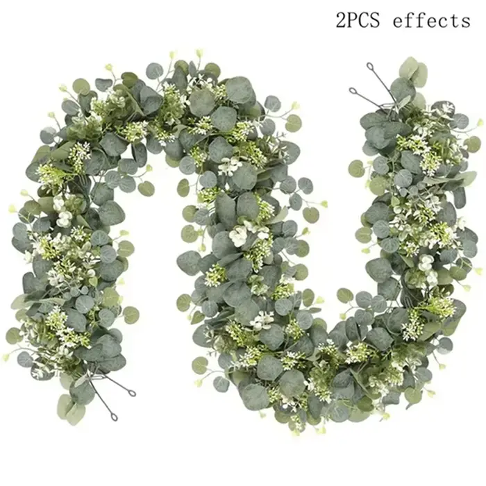Plantes artificielles verdure feuillage vigne saint valentin mariage extérieur jardin cour arc maison chambre Table suspendue bricolage Decora