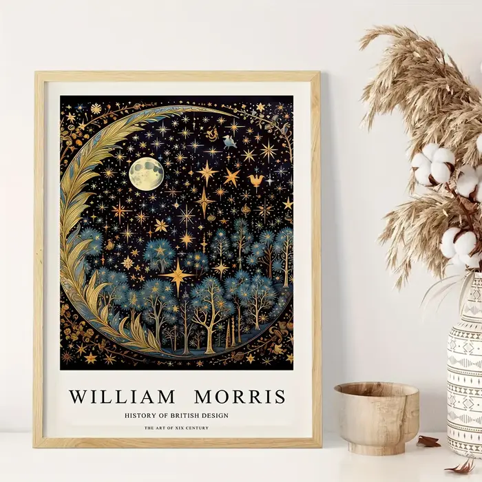 1/3 pièces Affiches murales imprimées sur toile William Morris
