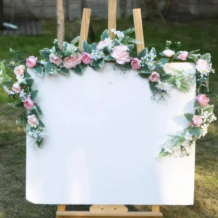 Rose artificielle fleur vigne 175cm pivoine marguerite guirlandes florales pour décor de fête de mariage centre de Table extérieur saint valentin