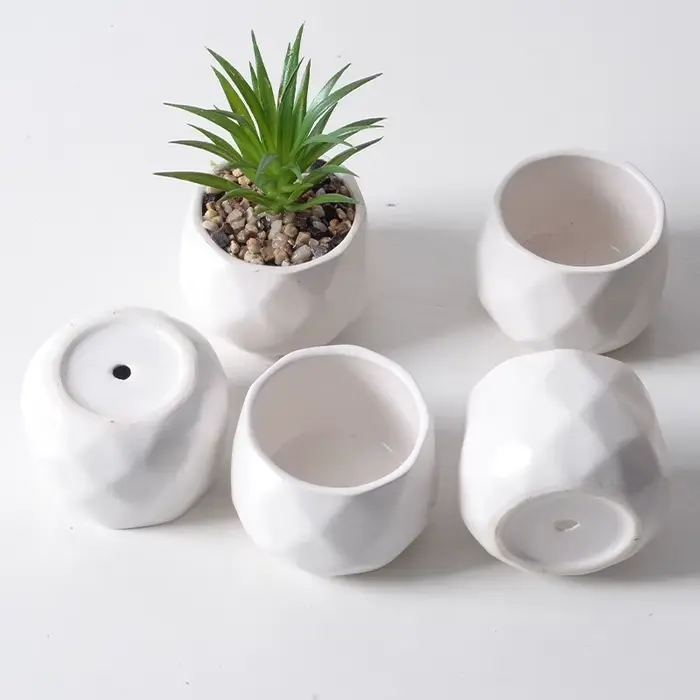 Pot de fleurs créatif en céramique