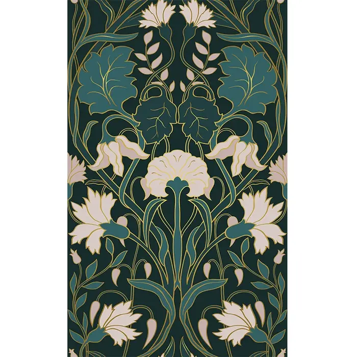 Art populaire indien imprimé Floral persan Vintage arbre de vie fleur de Lotus impressions sur toile
