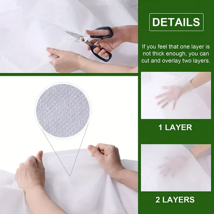 Couverture de protection des plantes en tissu non tissé épaissi