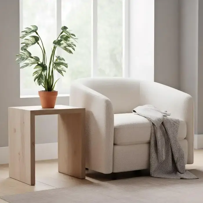 Plante Monstera Miniature délicate pour maison de poupée 1/12