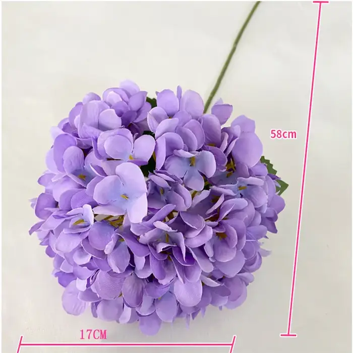 Macrophylla d'hortensia simulé unique